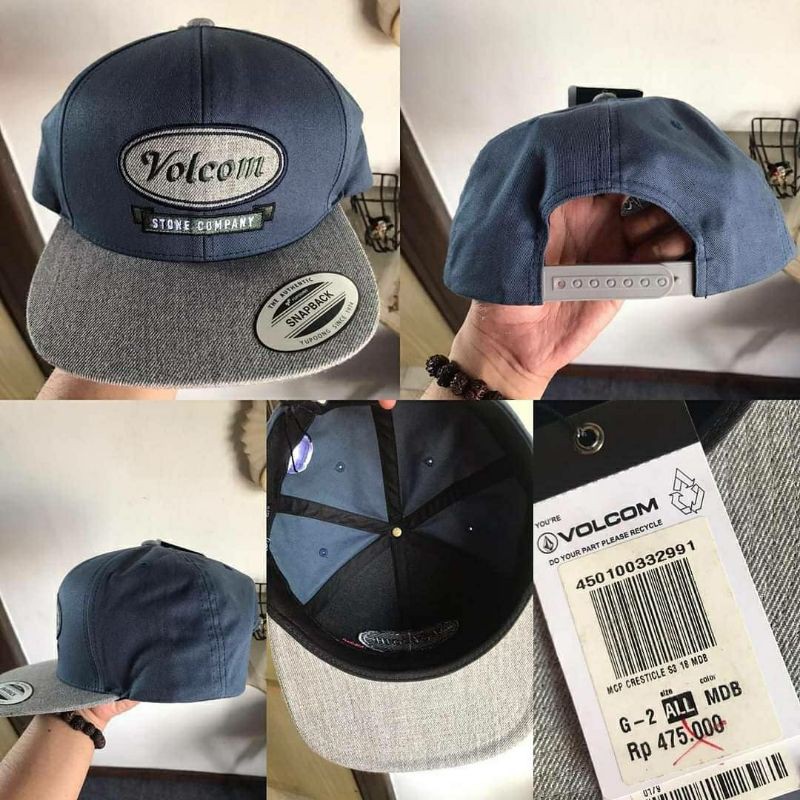 Topi Volcom Cresticle MDB Snapback Original