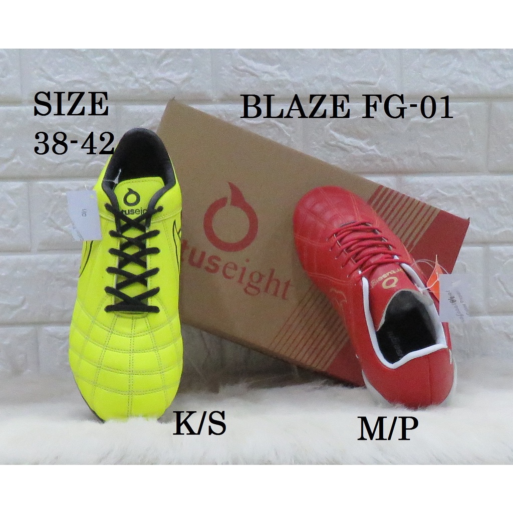 SEPATU BOLA MEREK ORTUSEIGHT ART BLAZE FG-01 PRICE RP 266.500 BRAND ORIGINAL