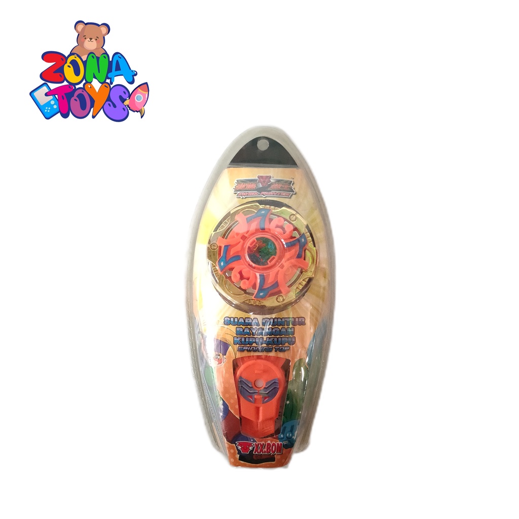 Mainan Gasing XX Bom Petarung Set Gasing Lokal