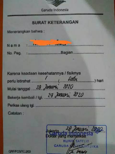 Surat Dokter Jakarta Rasanya