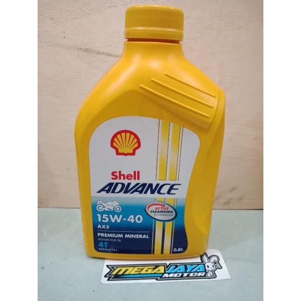 OLI SHELL ADVANCE AX5 15W-40 800 ML