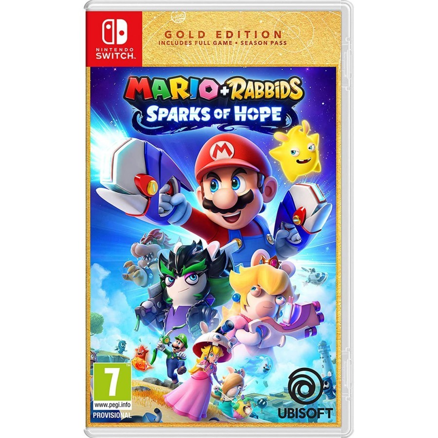 Nintendo Switch Mario Rabbids Sparks of Hope Gold Edition