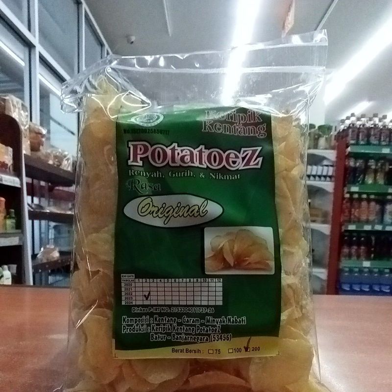 

Keripik Kentang Potatoez 200gr