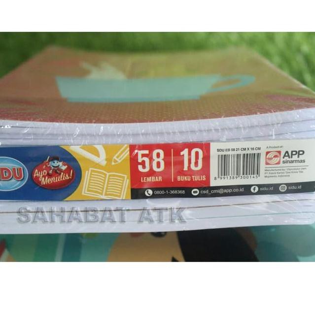 

Murah Meriah!!!!963MO SIDU BUKU 58 / BUKU TULIS / BUKU MURAH