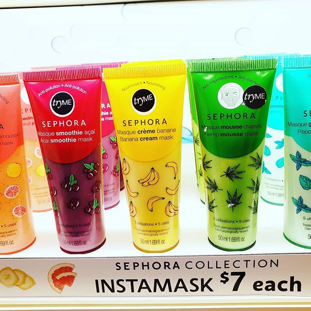 Jual SEPHORA Masque Instamask Masker ( Peppermint Gum Acai Smoothie Oat