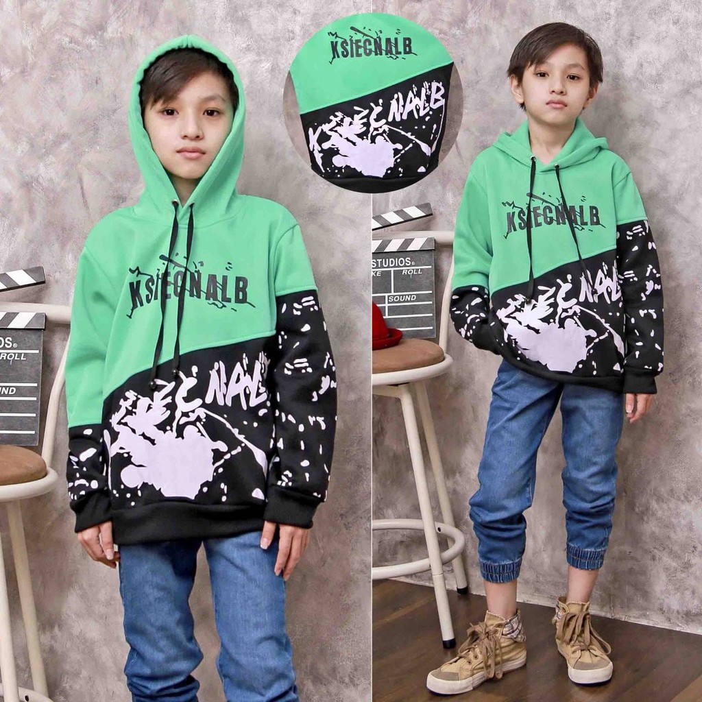 Asgard777 - SWITER HOODIE  KSIECNALB ANAK  / fashion anak terbaru / hoodie anak / sweater anak