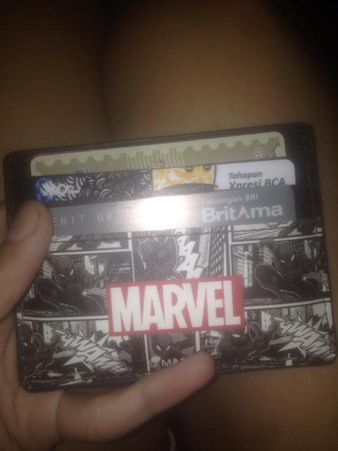 MINISO Marvel Card Holder Dompet kartu tempat simpan kartu 