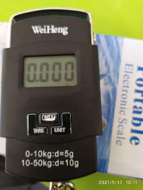Bisa Cod - Timbangan Portable 50 Kg Protable Electronic Scale Digital Emas Ikan Kue Barang Loundry