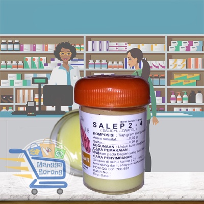Salep Belerang / Sulfur Salep SALEP 24 MENGATASI Gatal Ampuh Salep Kulit Gatal Jamur Obat Gatal Gata