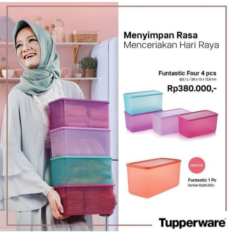 FUNTASTIC FOUR TUPPERWARE