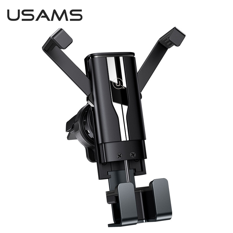 USAMS Car Holder US-ZJ058 Ventilasi Udara Mini Universal Phone Stand Anti Gravitasi Soft Silikon