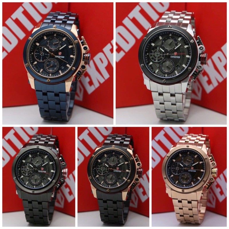 EXPEDITION E6748 E 6748 JAM TANGAN PRIA ORIGINAL