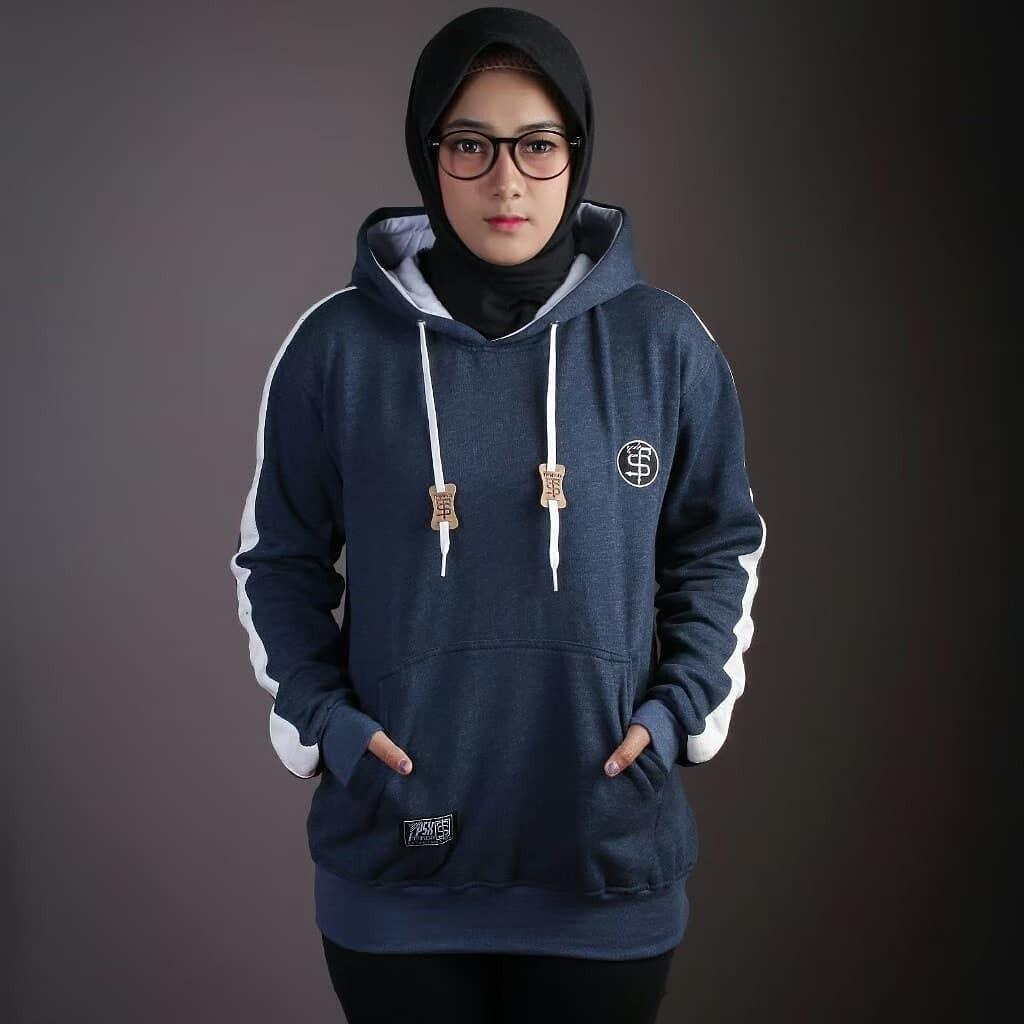 Sweater Hoodie Pria Wanita Triplesix - Bordir