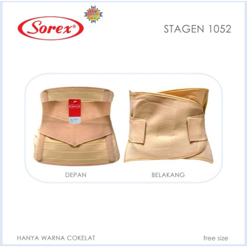 Sorex Korset Stagen Shapewear 1052 | 1051 | 1050 Tali Dengan Tulang Doubel Perekat Pelangsing Ibu Pasca Melahirkan Sorex