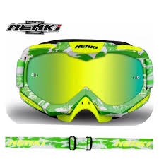 Motocross Goggles Kacamata Motor Google Adventure Hijau Nenki