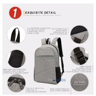 Backpack Tas  Ransel  Pria Wanita Joy  Start  Tas  Sekolah Tas  