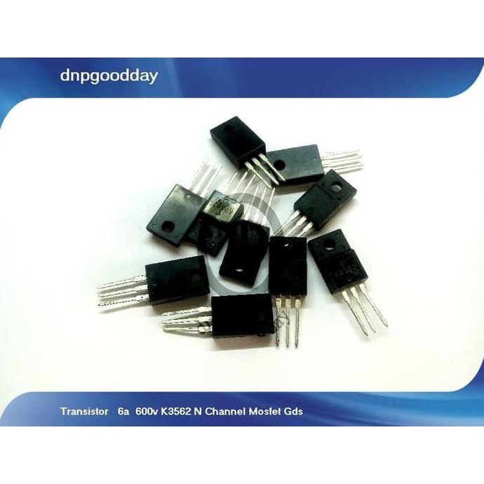 Transistor 6A 600V K3562 N Channel Mosfet Gds Dnpgood11 Ayo Order