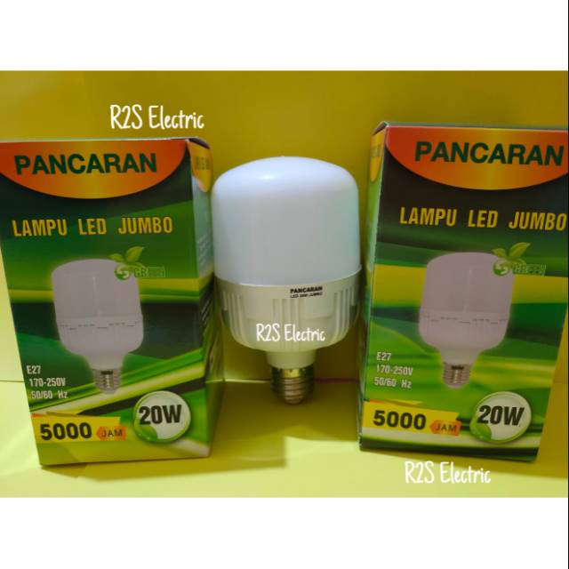 Lampu LED Murah 20 Watt Jumbo Bulb Pancaran / New Pallas