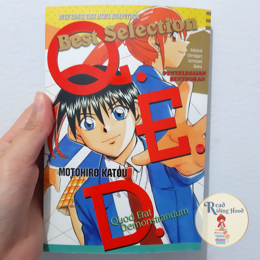 Komik QED Q.E.D. Best Selection by Motohiro Katou Preloved [bekas]