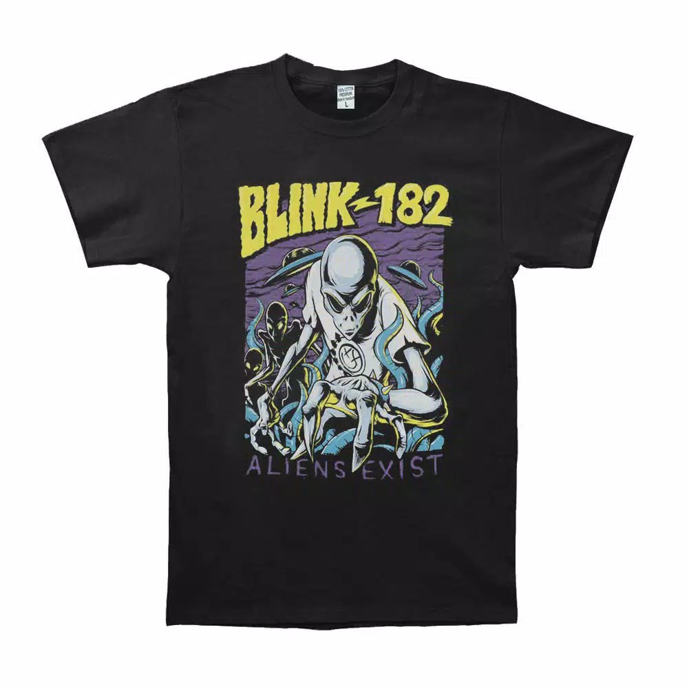KAOS BLINK-182 ALIENS EXIST T-shirt