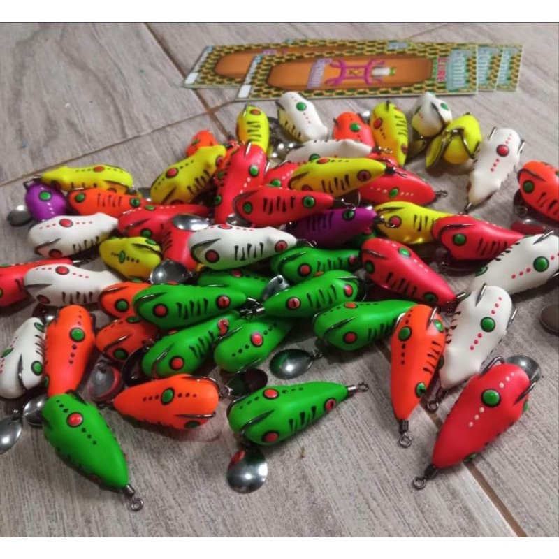 gemini lure curut soft frog tenggelam