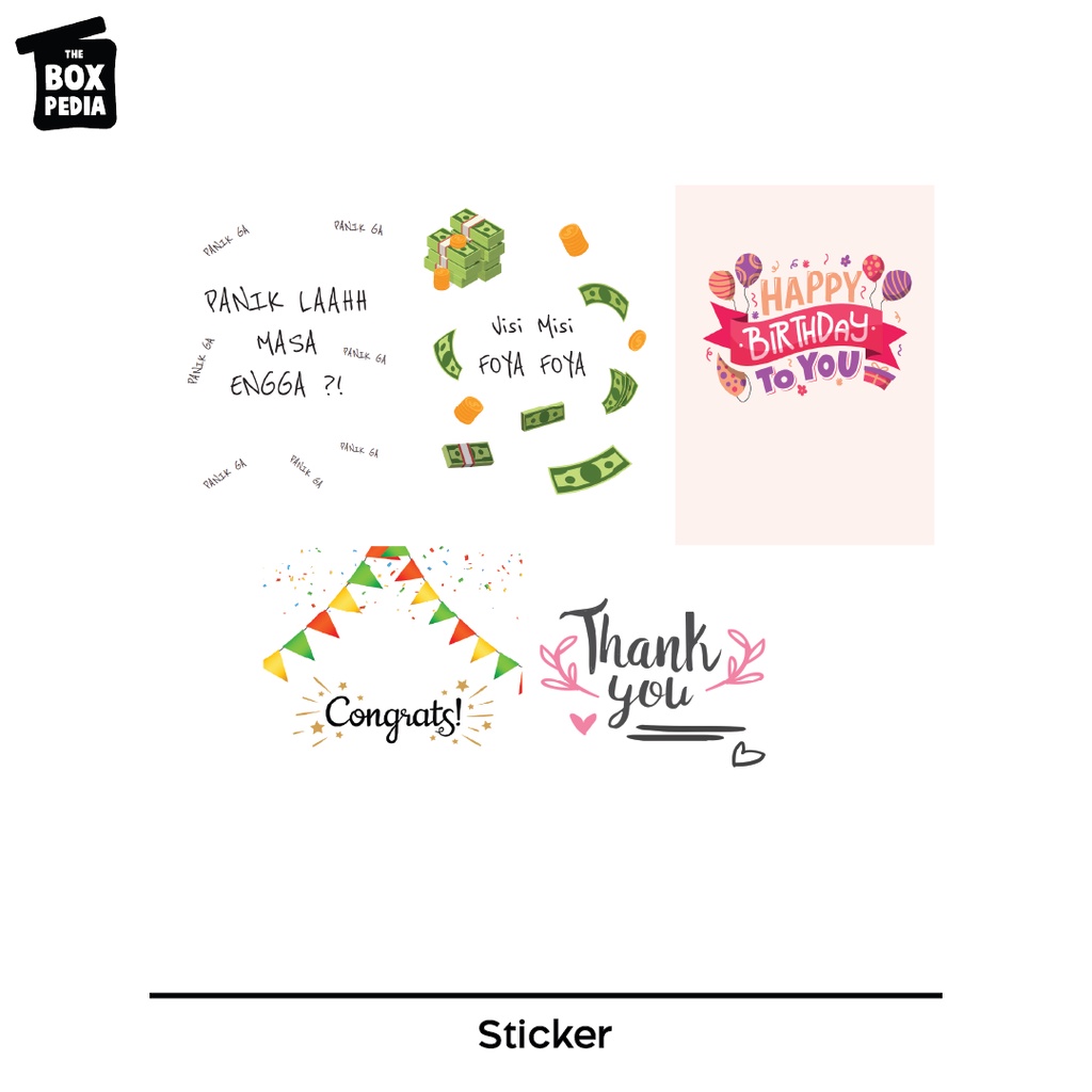 

Sticker Cocok Untuk Seal atau Pengunci Pada Box atau Packaging