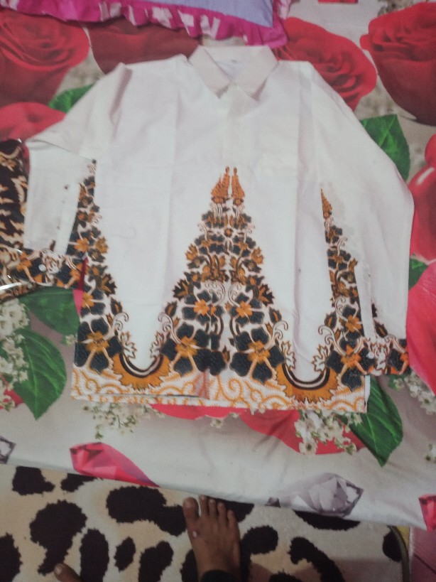 Mareno Kemeja Batik Pria Lengan Panjang Full Furing By Batik Rafanda