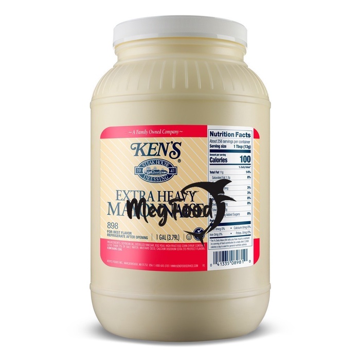 

Ken's Extra Heavy Mayonnaise 1 Gallon - 3.3 KG