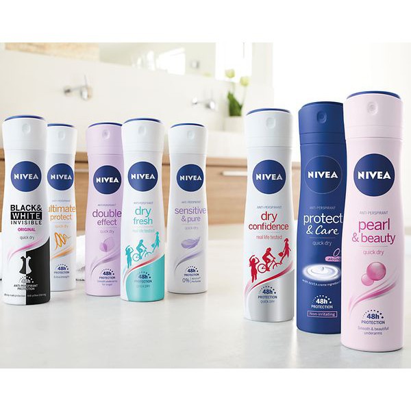 NIVEA DEODORANT SPRAY (QUICK DRY) 150ML