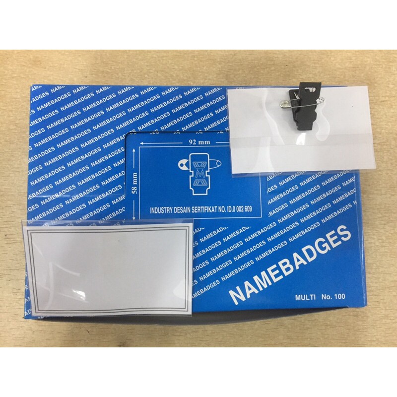 

Name tag/name badges No.100 1x50