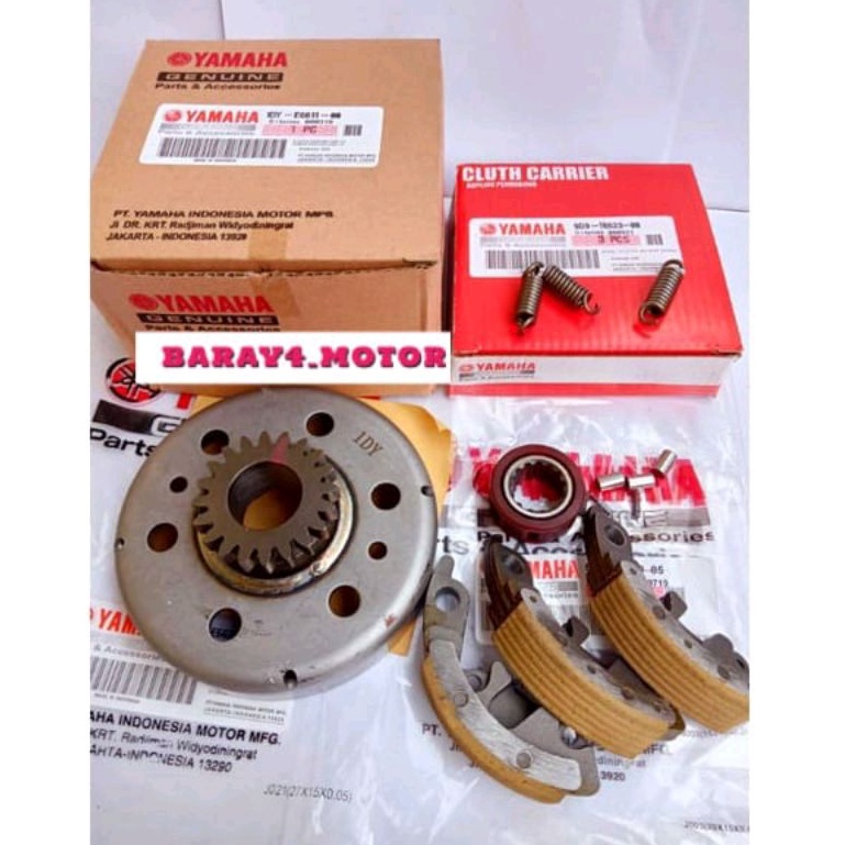 Paket Mangkok ganda+Kampas ganda+Cage Jupiter Z1 Force Fi Injeksi ORI