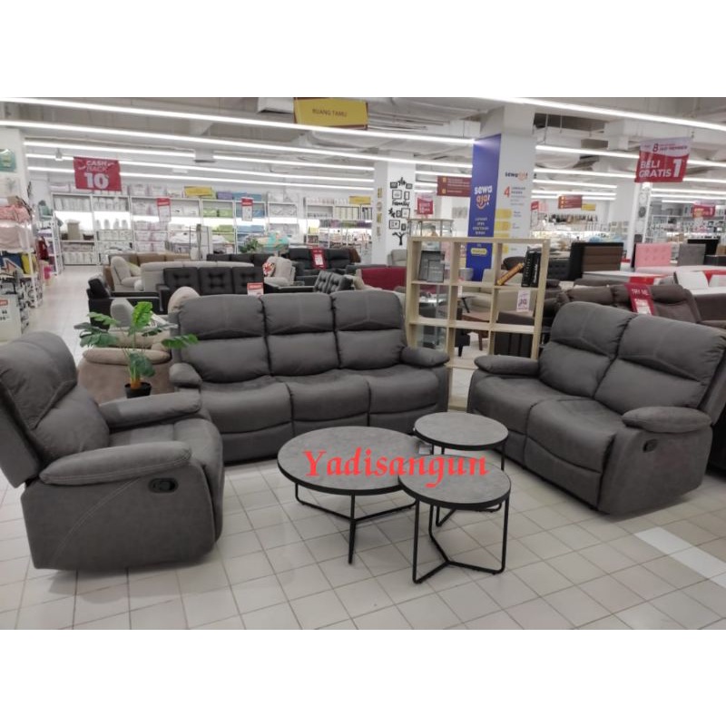 Sofa Recliner Nathan Set 3+2+1 Seater