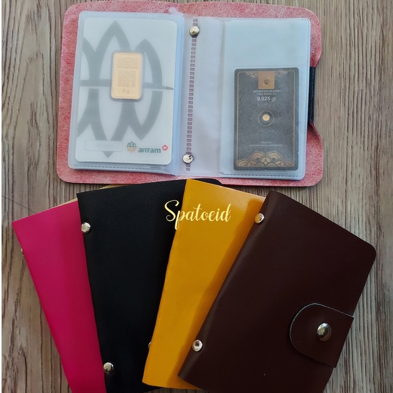 Dompet Kartu Antam Minigold Kancing