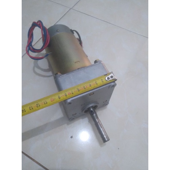 Dc Motor TOKUSHU DENSO 24V 6A 30W MADE IN JAPAN