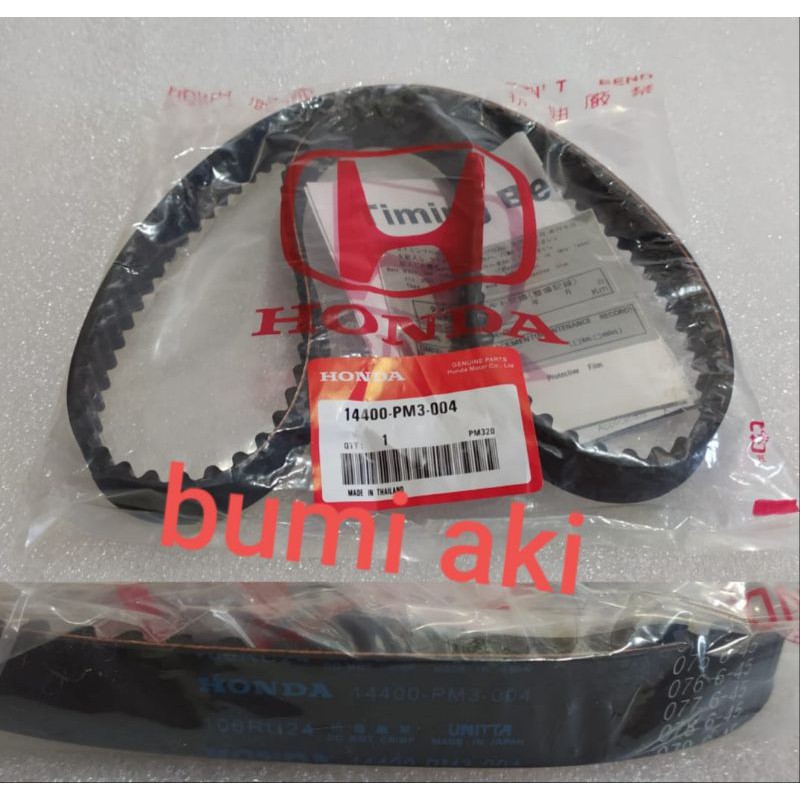 TIMING BELT ORIGINAL HONDA CIVIC NOVA & GRAND CIVIC & CIVIC LX TAHUN 1988 1989 1990 1991