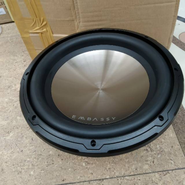Subwoofer embassy EM200 12in doubel coil doubel magnet