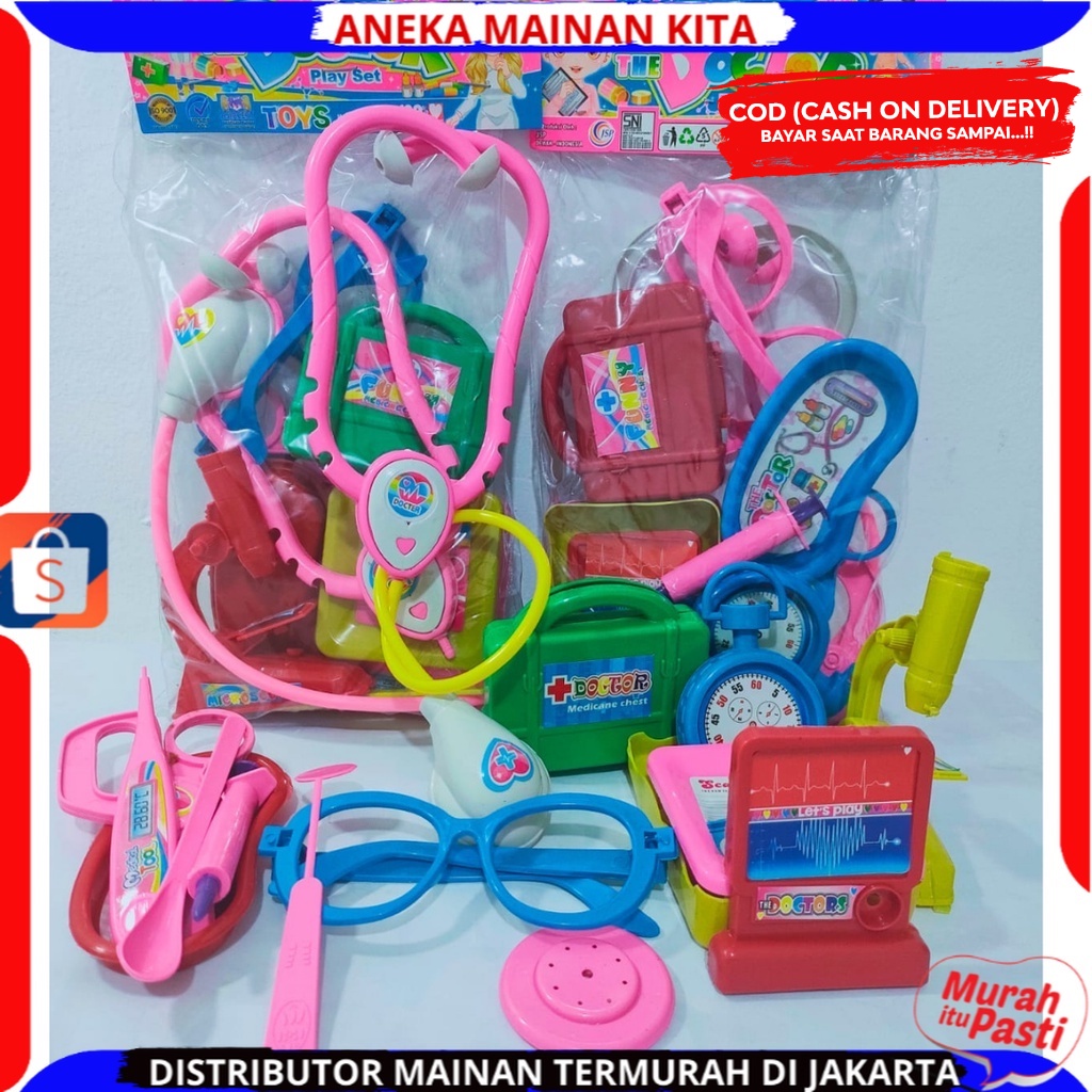 Mainan Anak Dokter Dokteran Set PlaySet  WJS 163 Mainan Edukasi Anak