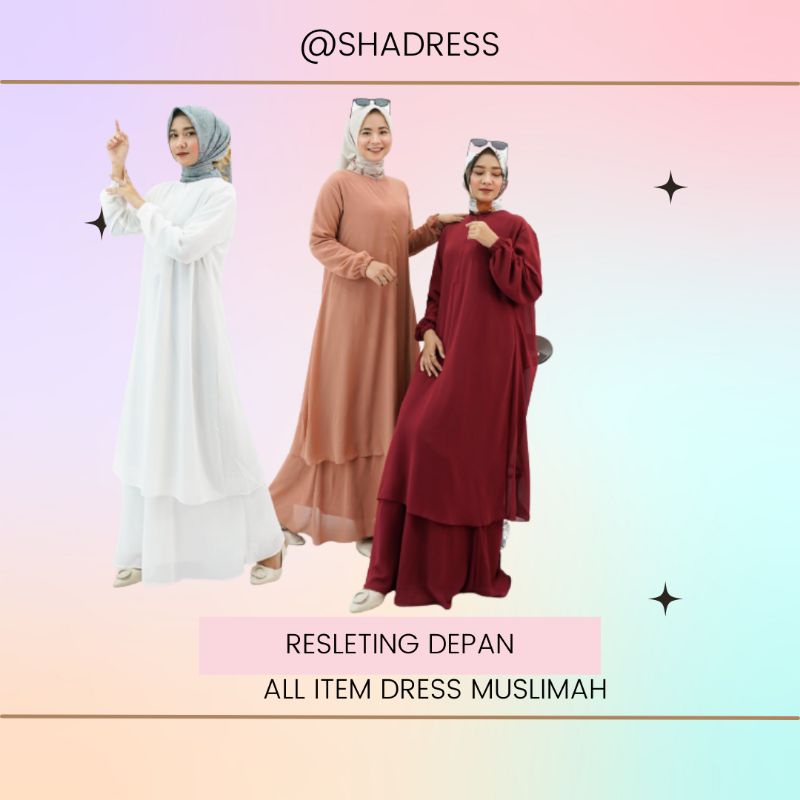 DRESS KURUNG MALAYSIA / BAJU GAMIS MELAYU