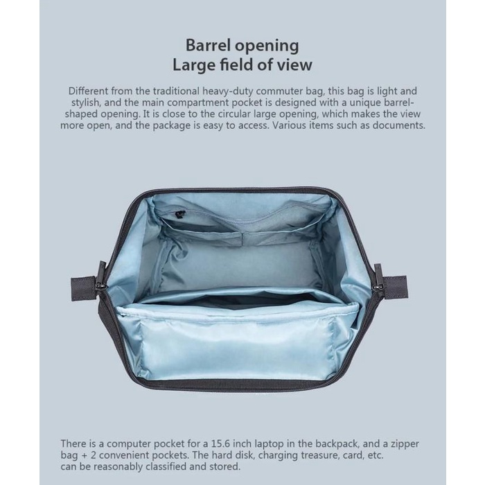 Xiaomi 90 FUN Creative Backpack Computer Bag