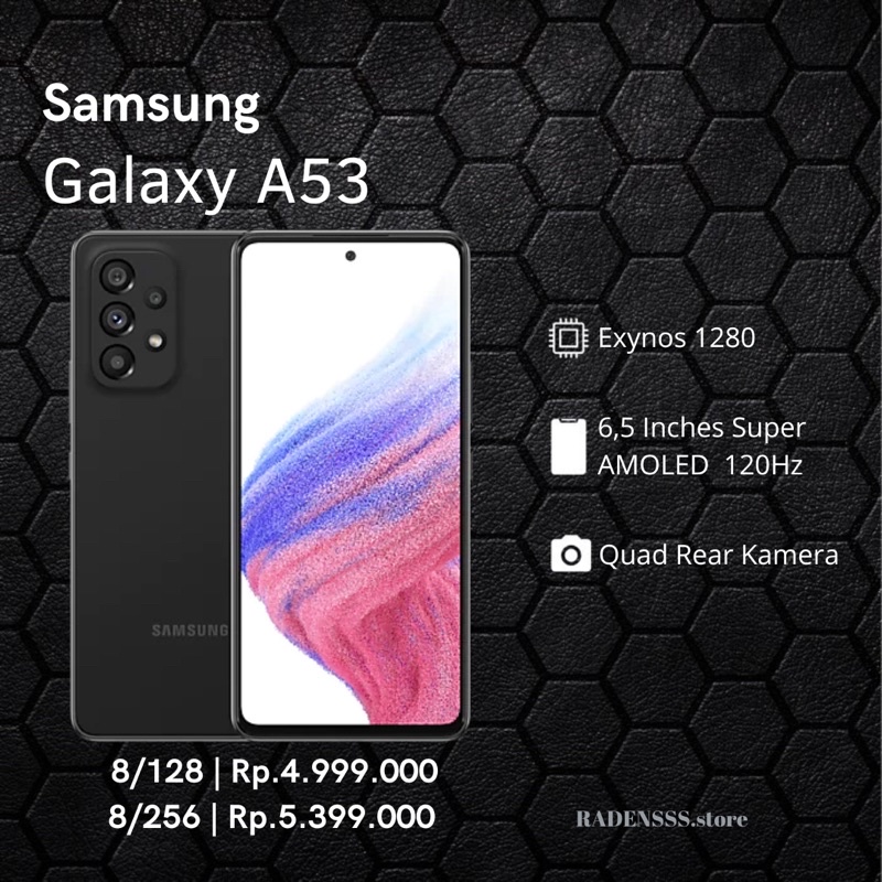 Samsung A53 5G 8/128 &amp; 8/256 Second