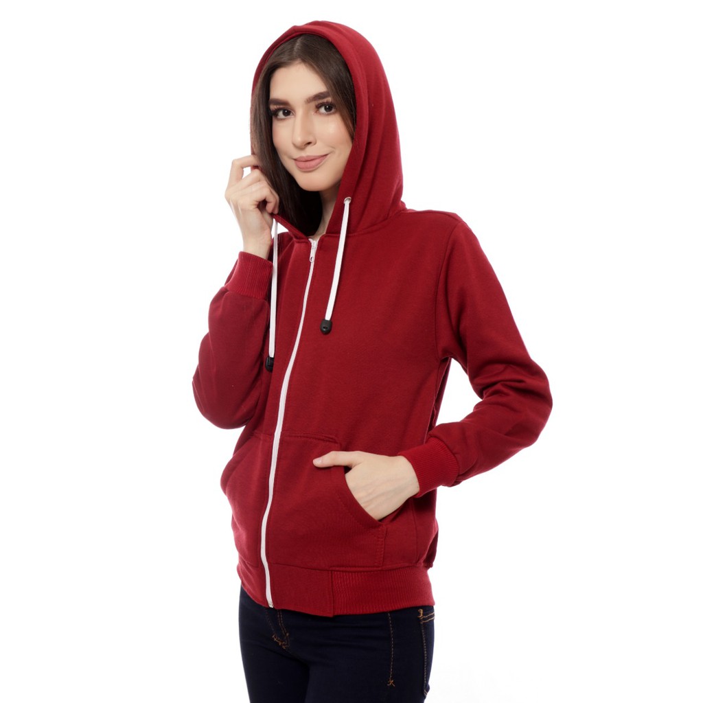 YUDAZ Sweaterpolos Royal Hoodie Zipper Polos Size M-XXL Wanita