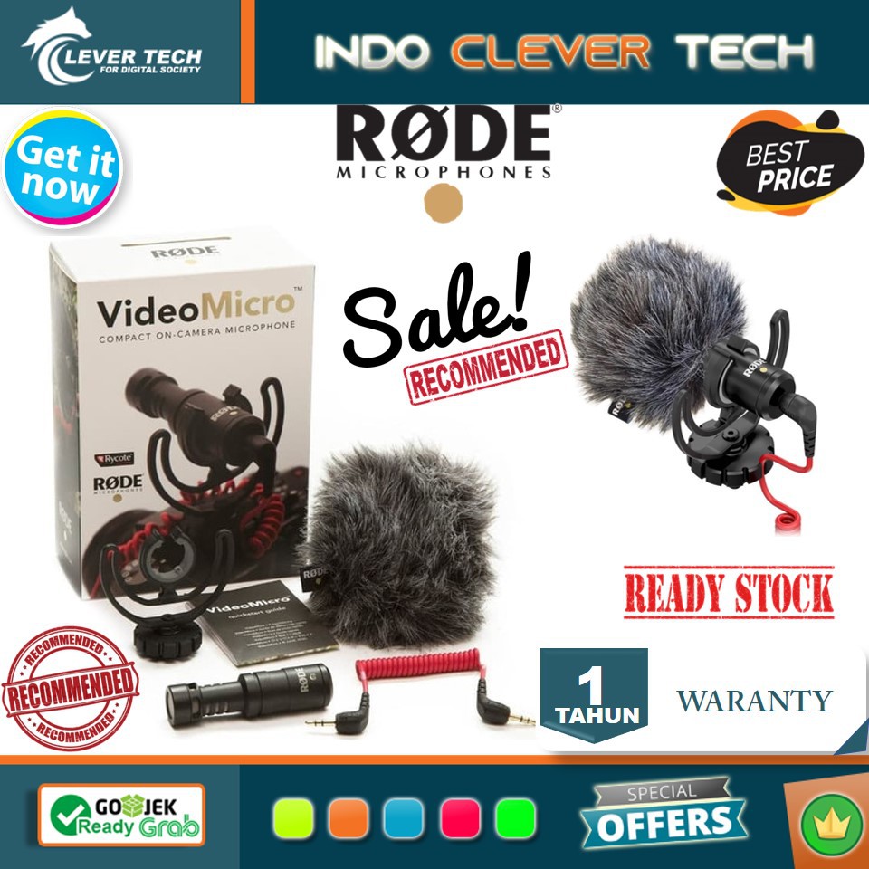 Rode VideoMicro Compact On-Camera Microphone