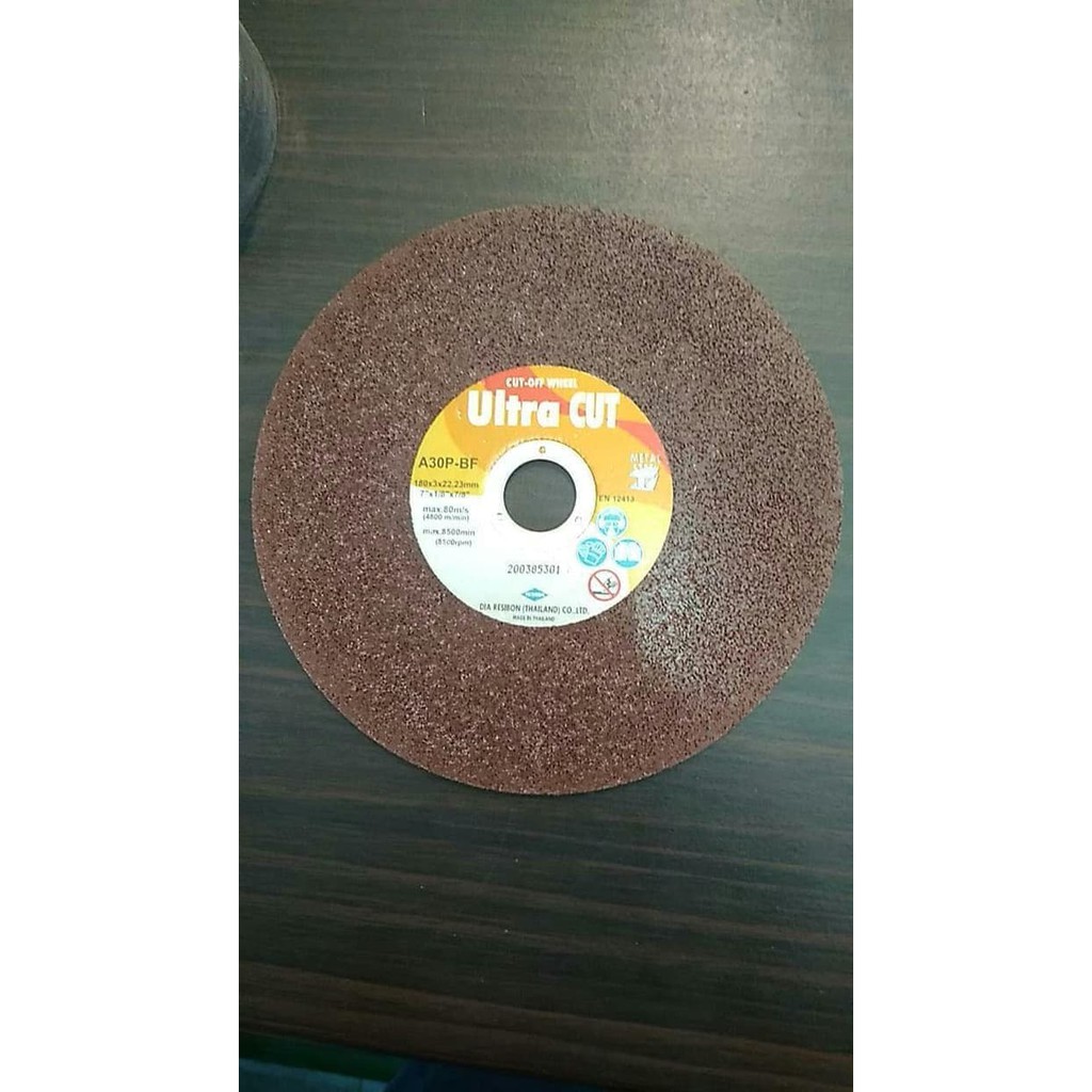 Batu Gerinda Potong 7" x 3mm ULTRA CUT Cutting Wheel 7in x 3 MM
