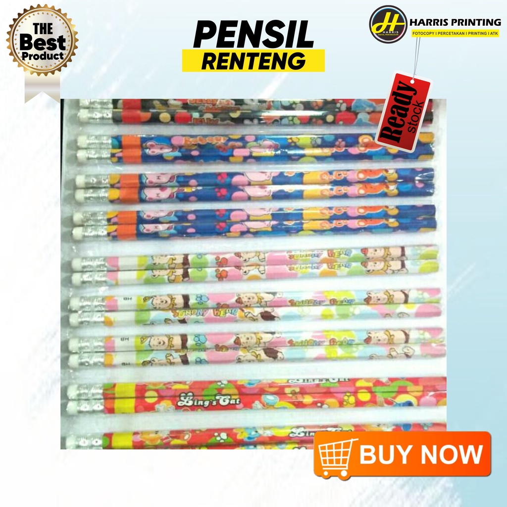 

Pensil Rentengan Karakter