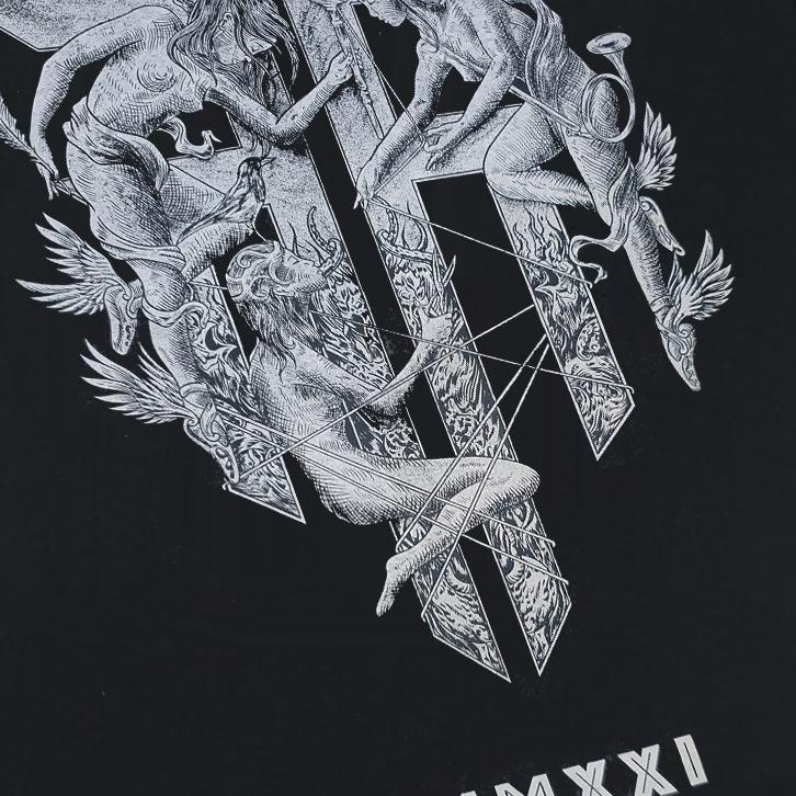 Dijamin Miring harga.. Lastkiss T-Shirt Mythology Black