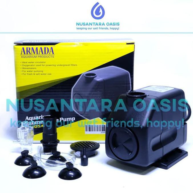 Pompa Air Celup Aquarium Armada Sp 105 A Submersible Pump Sp 105A Kaylastore97