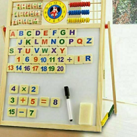 

*BestSeller* Drawing board magnetic papan tulis magnet papan tulis anak bisa di hapus papan tulis pu