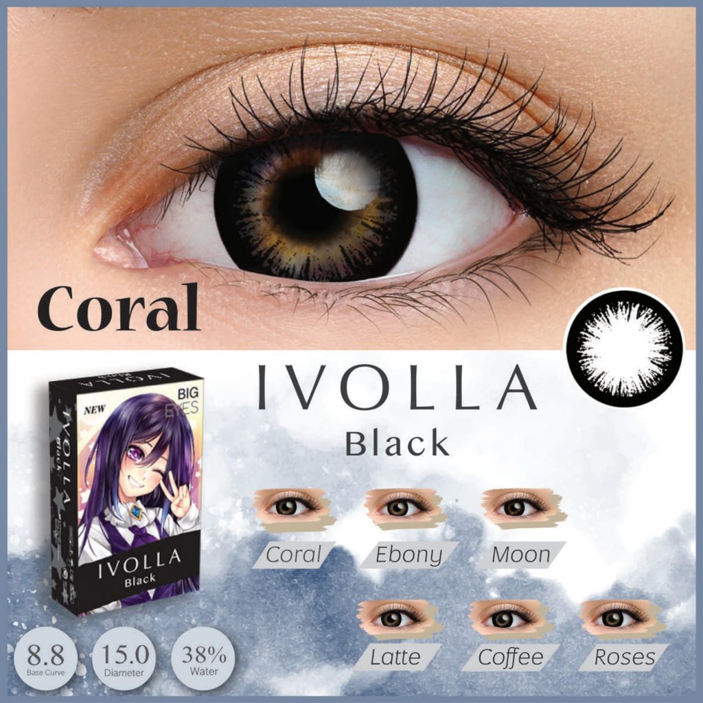 Soflens IVOLLA ALICE BY EOS NORMAL / softlense / softlen /BS