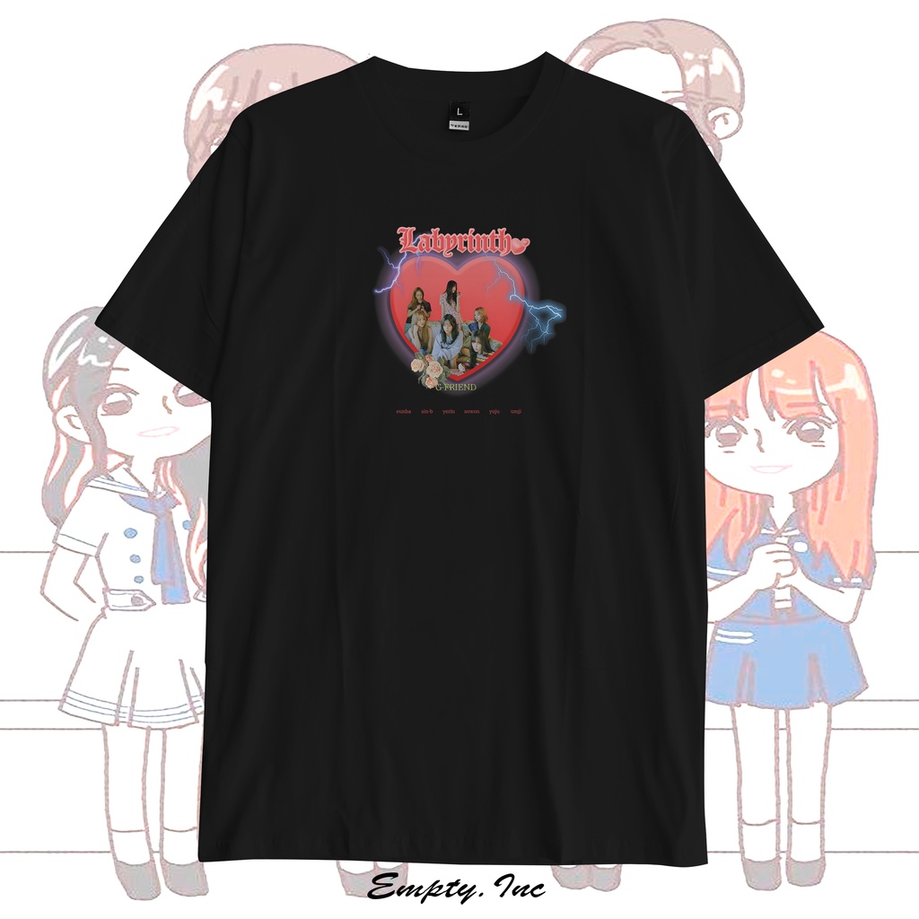 Kaos Kpop Labyrinth Gfriend Graphic Tshirt