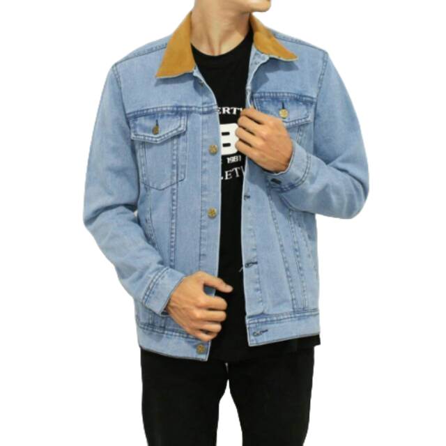 JAKET DILAN 1990 DENIM TRUCKER KERAH OREN JAKET JEANS PRIA LEVI